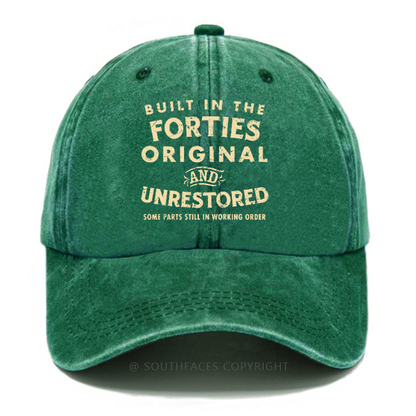 Built In The Forties Original And Unrestored Hat