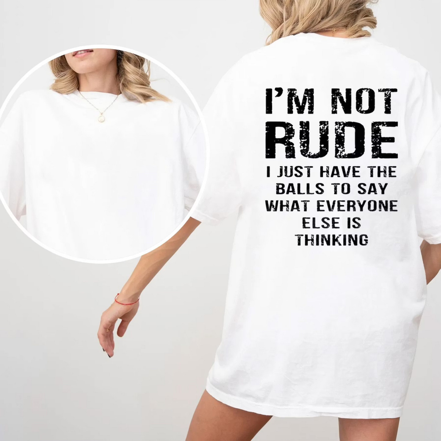 I'm Not Rude Social Anxiety Unisex Shirts/Crewneck/Hoodie