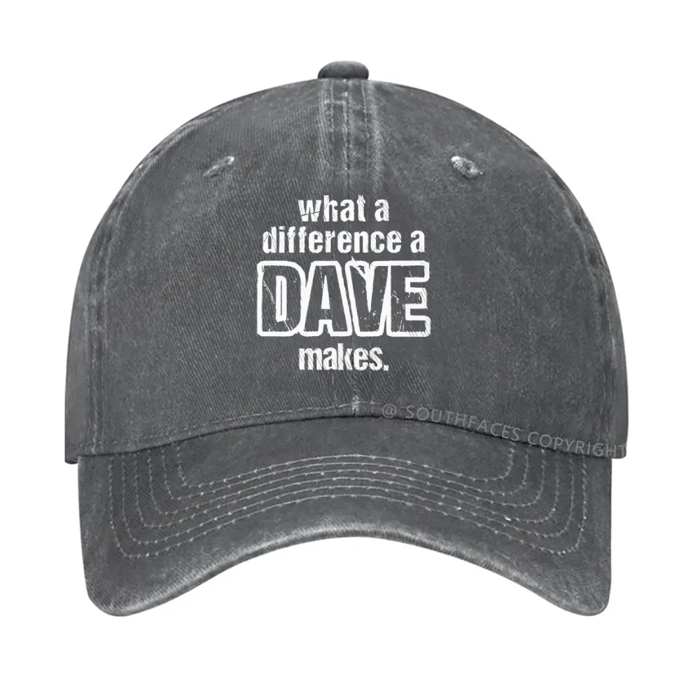 What A Differences A Dave Makes hat