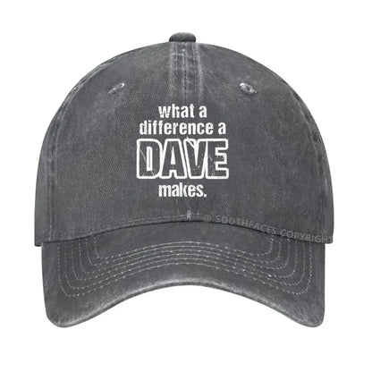 What A Differences A Dave Makes hat