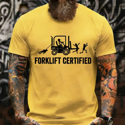 Forklift Certified Funny T-Shirt