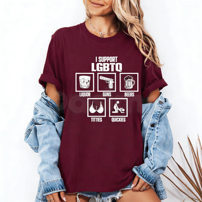 Funny Lgbtq Graphic  Unisex Shirts/Crewneck/Hoodie