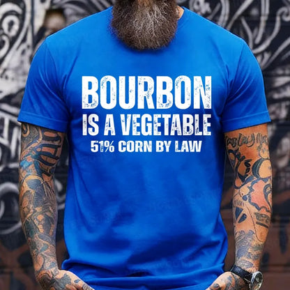 Bourbon Is A Vegetable 51% Corn By Law T-Shirts