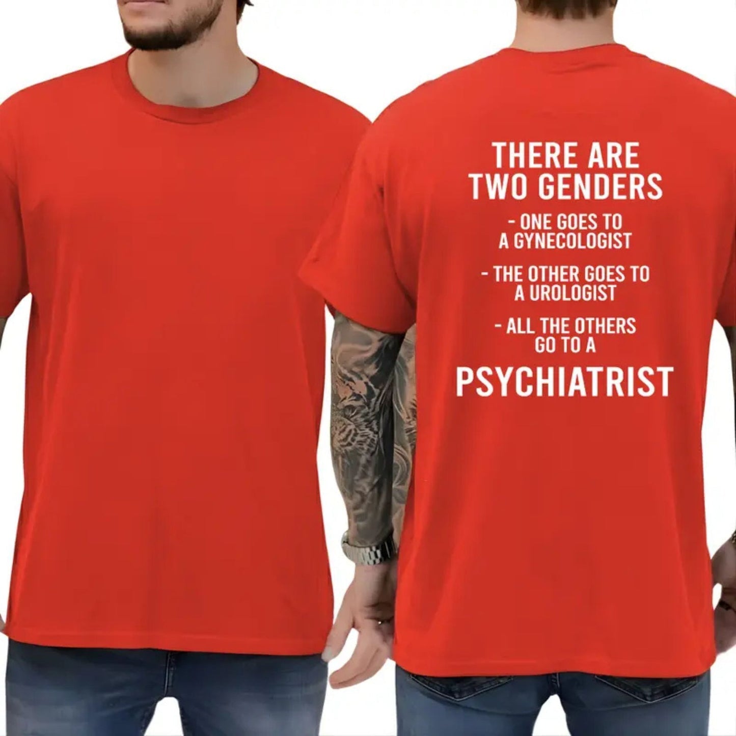 There Are Two Genders Unisex Shirts/Crewneck/Hoodie