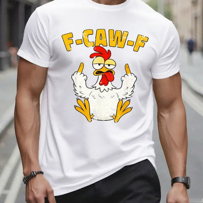 F-CAW-F Rooster Funny T-Shirts