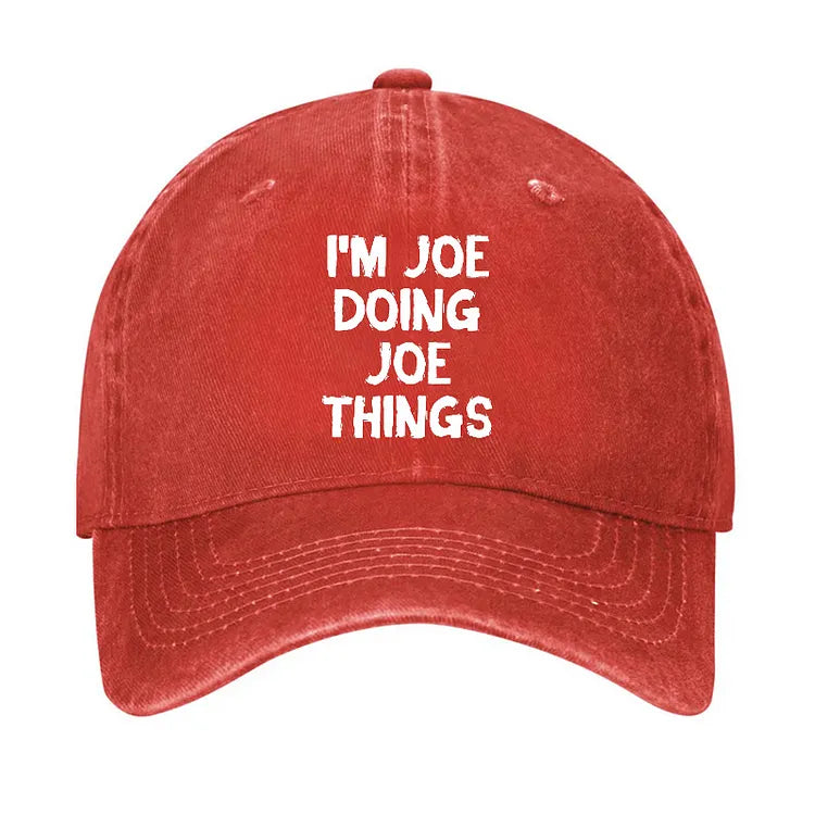 I'm Jim Doing Jim Things Custom Hat