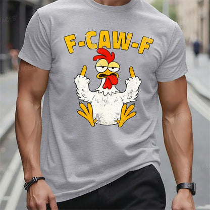 F-CAW-F Rooster Funny T-Shirts