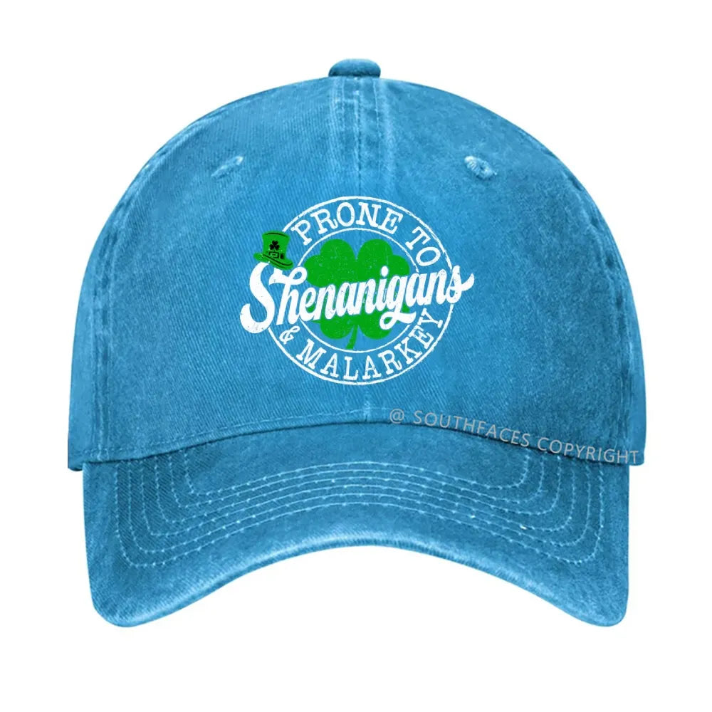 Prone To Shenanigans & Malarkey hat