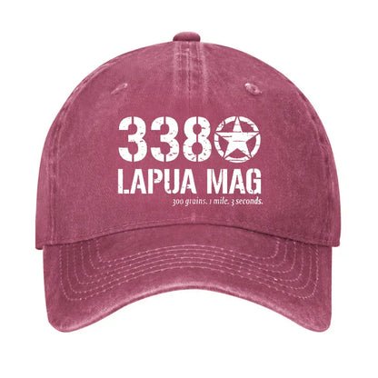 338 Lapua Mag 300 Grains 1 Mile 3 Seconds Hat