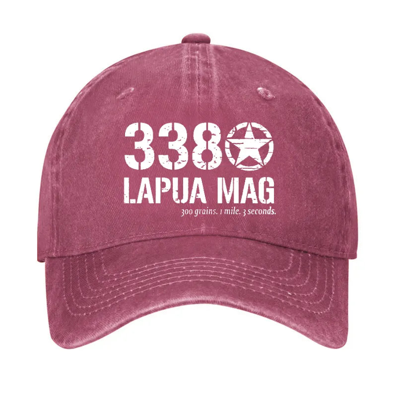 338 Lapua Mag 300 Grains 1 Mile 3 Seconds Hat