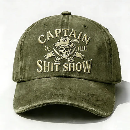 Embroidered ¡° Captain Of The Shit Show ¡± Hat