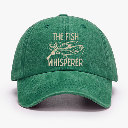 The Fish Whisperer Funny Fishing Hat