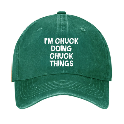 I'm Chuck doing Chuck things Hat