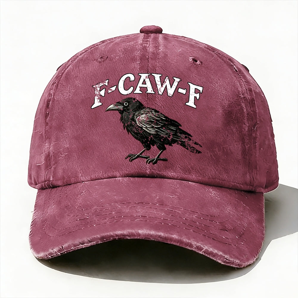 F-CAW-F Rooster Funny baseball cap