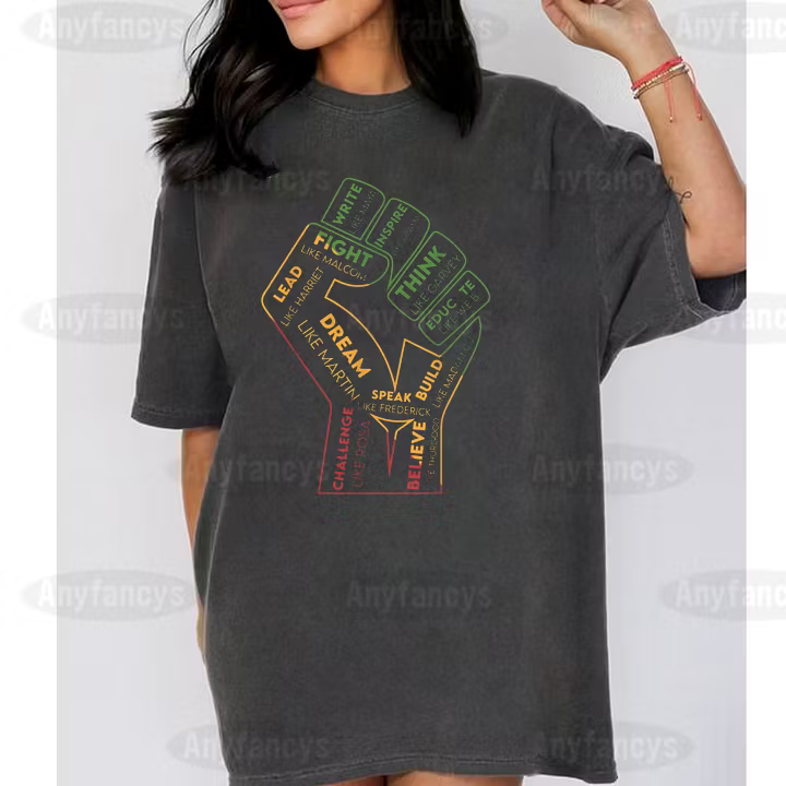 Black History Pride Fist Unisex T-shirt/Crewneck/Hoodie