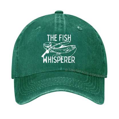 The Fish Whisperer Funny Fishing Hat