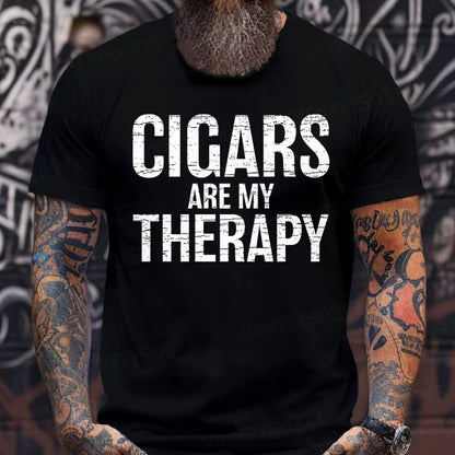 Cigars Are My Therapy T-Shirts
