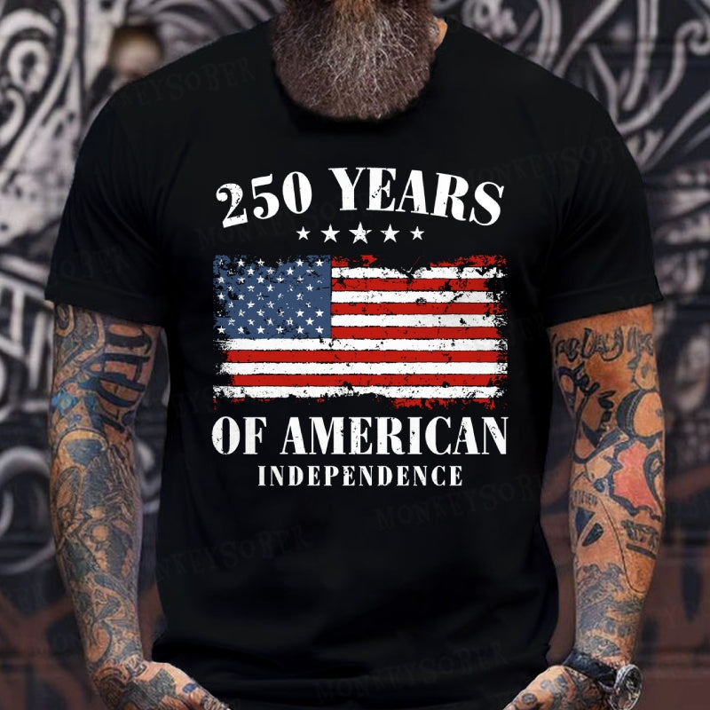 250 Years Of American Independence America 250th Anniversary T-Shirts