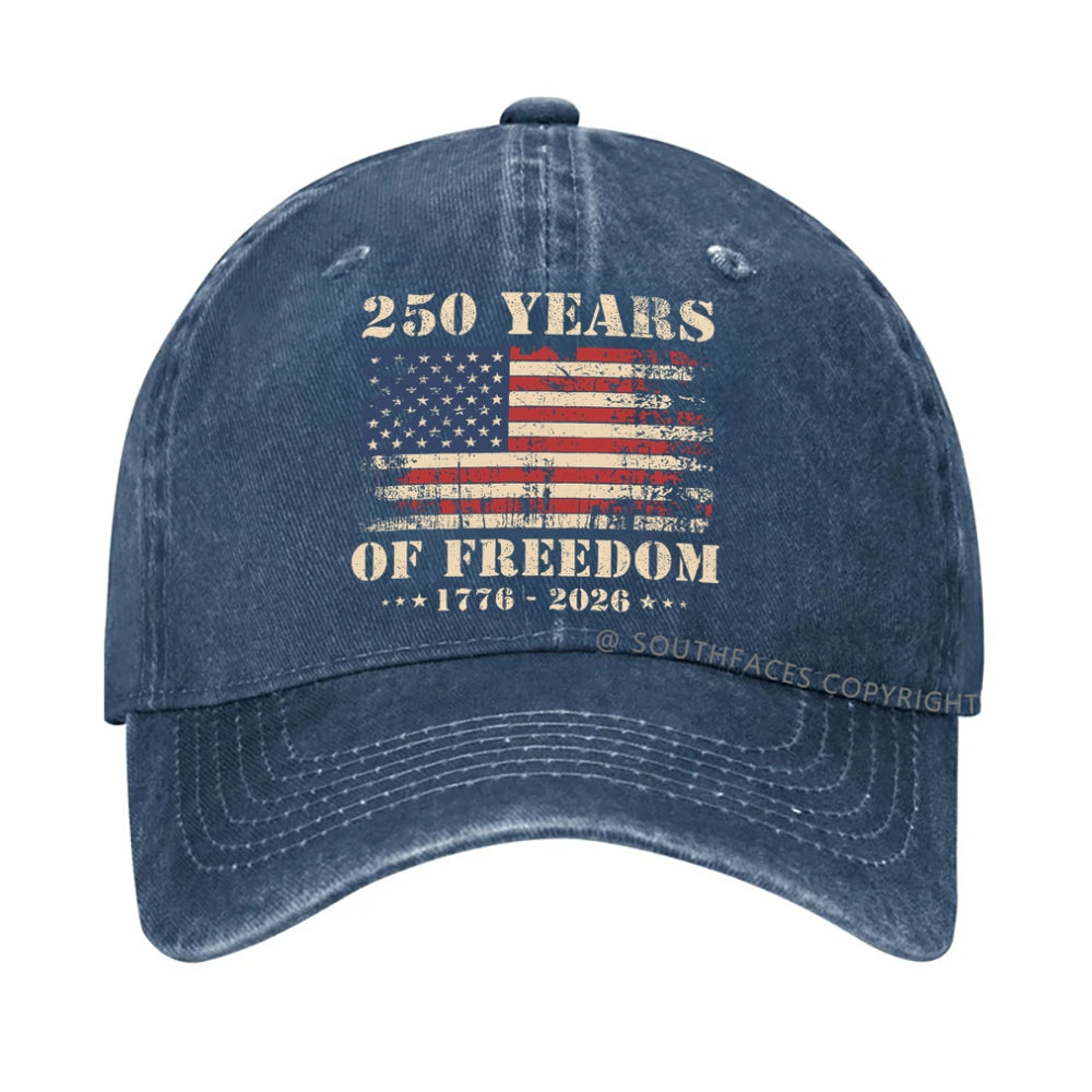 America 250th Anniversary 1776-2026 hat