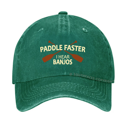 Paddle Faster I Hear Banjos Hat
