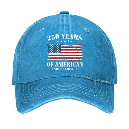 250 Years Of American Independence America 250th Anniversary hat