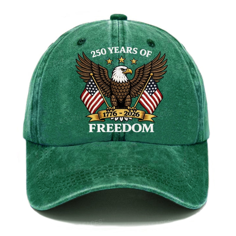 250 Years Of Freedom 1776-2026 Hats