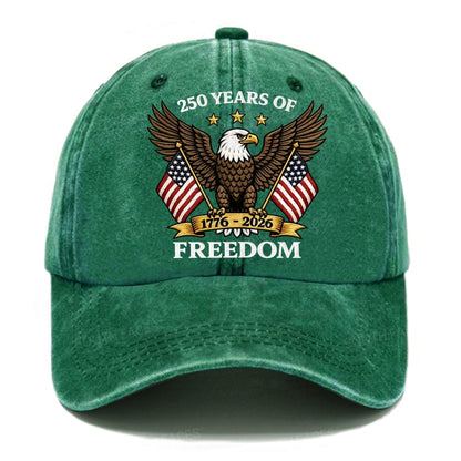 250 Years Of Freedom 1776-2026 Hats