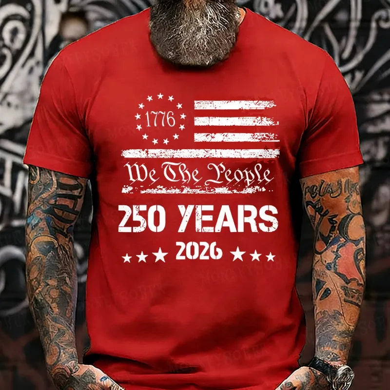 250 Years We The People 1776-2026 Celebration  T-Shirts