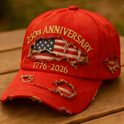 US 250th Anniversary Printed Casual Hat