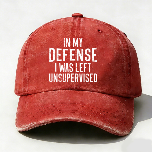 In My Defense I Was Left Unsupervised hat