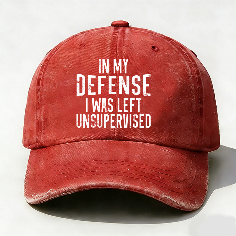 In My Defense I Was Left Unsupervised hat