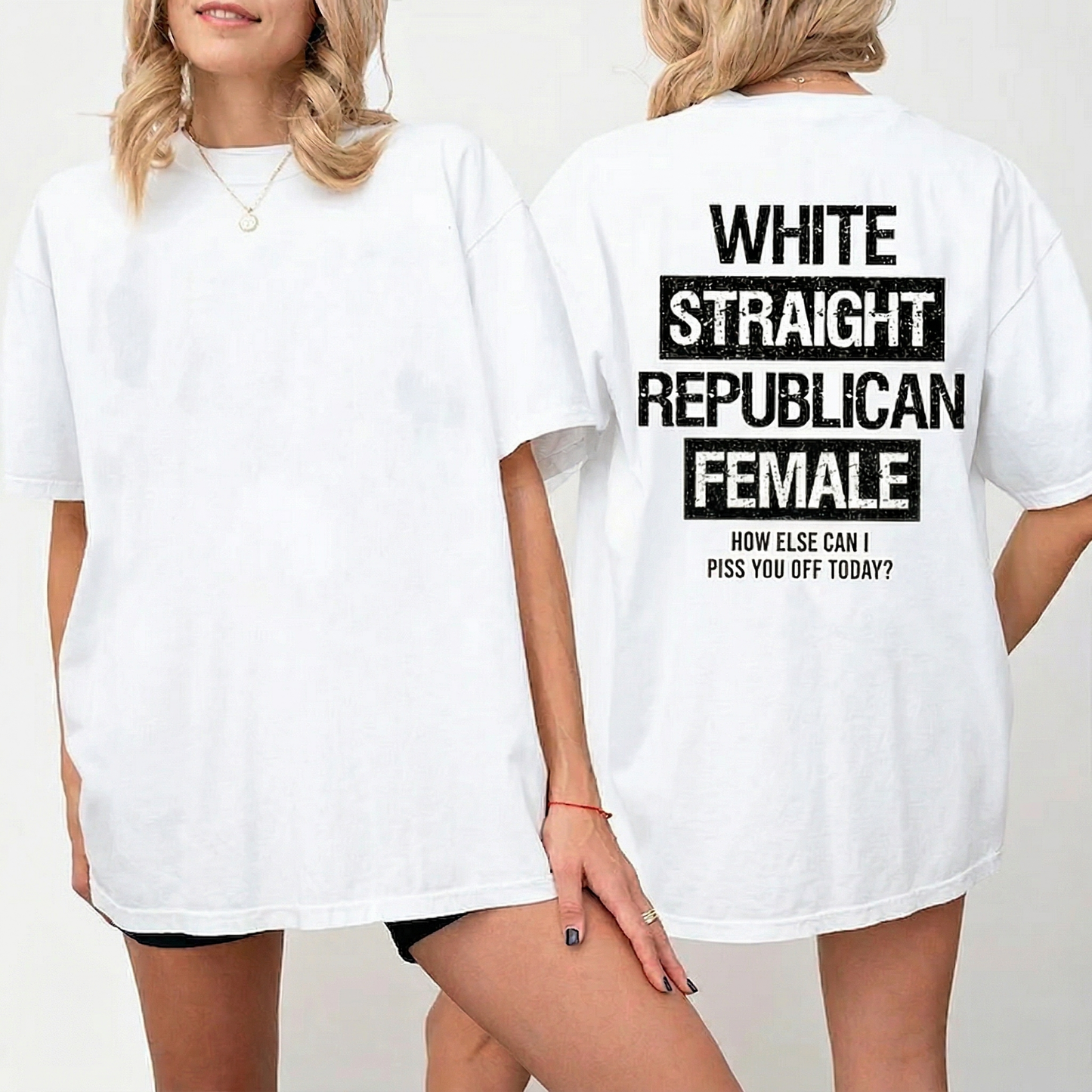 White Straight Republican Female Unisex Shirts/Crewneck/Hoodie
