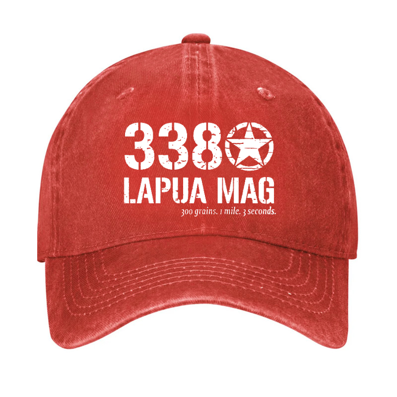 338 Lapua Mag 300 Grains 1 Mile 3 Seconds Hat