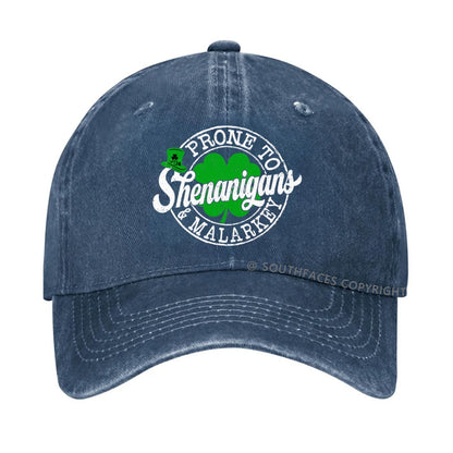 Prone To Shenanigans & Malarkey hat
