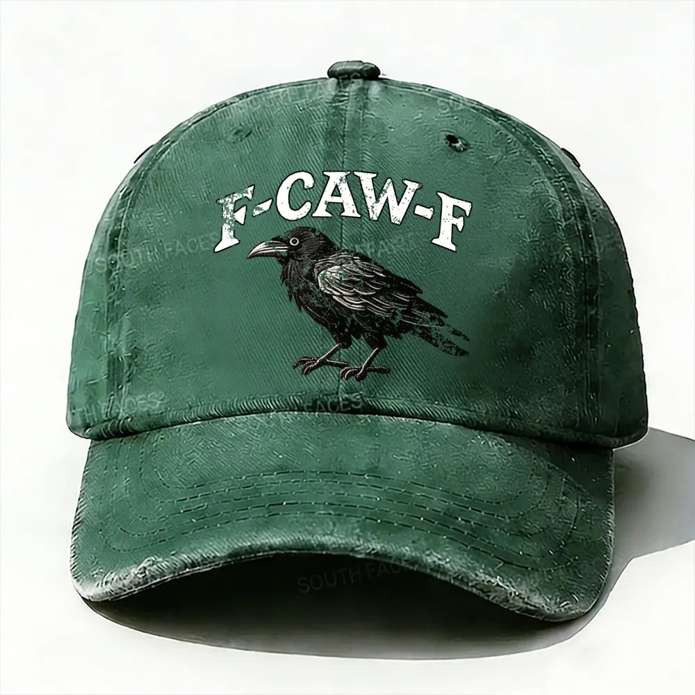 F-CAW-F Rooster Funny baseball cap