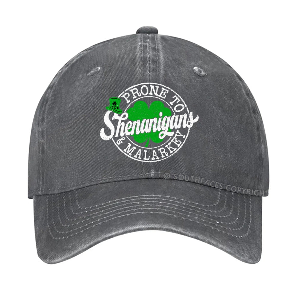 Prone To Shenanigans & Malarkey hat