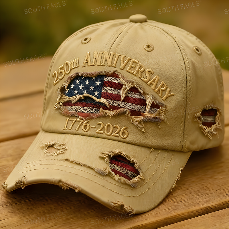 US 250th Anniversary Printed Casual Hat