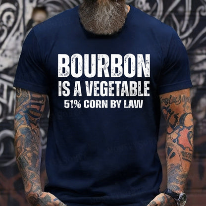 Bourbon Is A Vegetable 51% Corn By Law T-Shirts