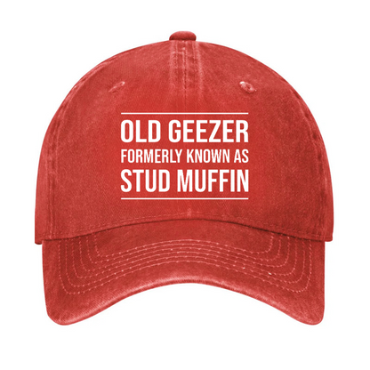 Old Geezer Formerly Known As Stud Muffin Men Hat