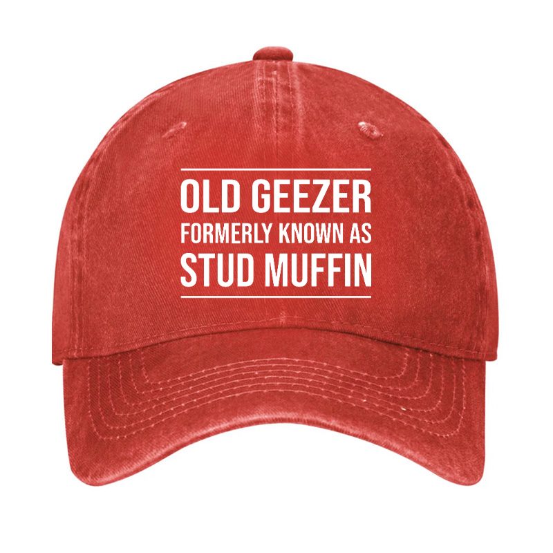 Old Geezer Formerly Known As Stud Muffin Men Hat