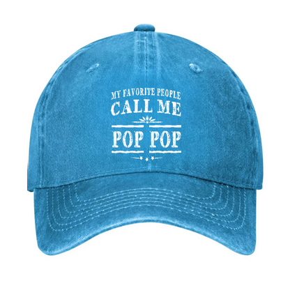 Pop Pop Gifts Grandpa Fathers Day Hat
