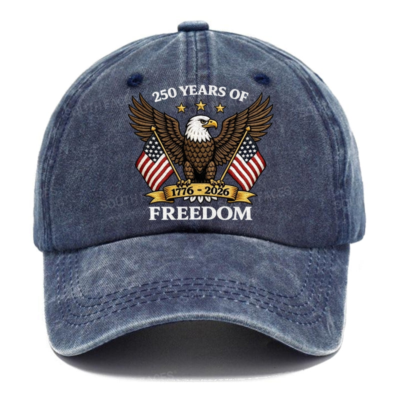 250 Years Of Freedom 1776-2026 Hats