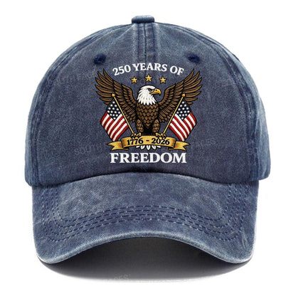250 Years Of Freedom 1776-2026 Hats
