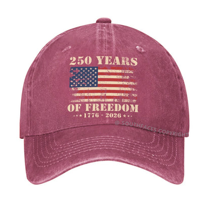 America 250th Anniversary 1776-2026 hat