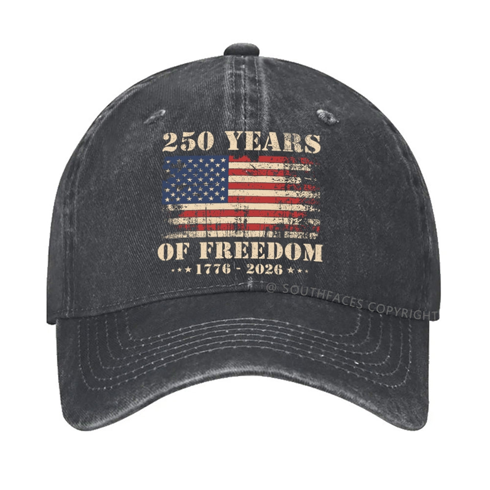 America 250th Anniversary 1776-2026 hat