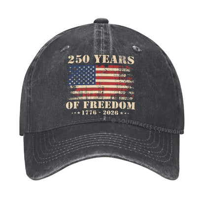 America 250th Anniversary 1776-2026 hat