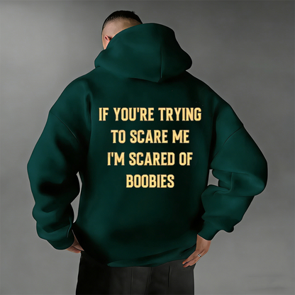 I'm Scared Of Boobies Funny Men¡¯s Unisex Shirts/Crewneck/Hoodie