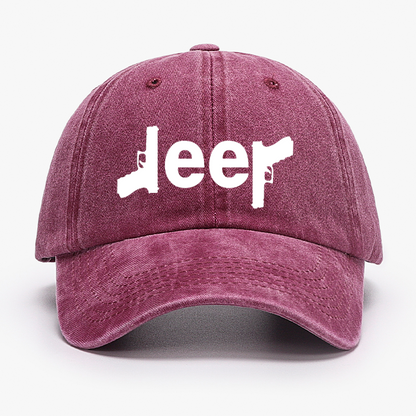Jeep Guns Funny Hat