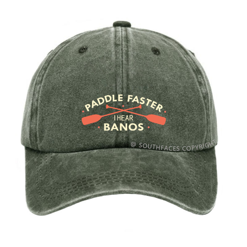 PADDLE FASTER  I Hear Banjos Hat