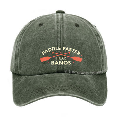 PADDLE FASTER  I Hear Banjos Hat